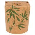 KARTONSKA KUTIJA WOK "FEEL GREEN" 480 ML 8X9 CM SMEĐA 50/1