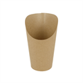 KARTONSKA KUTIJA OTVORENA CUPS CHIPS 270 ML Ø7x10,5 CM SMEĐA 100/1