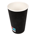 PAPIRNATA TERMO ČAŠA CRNA 480 ML Ø9/6x13,4 CM 25/1