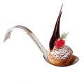 FINGER FOOD ŽLICA "CANTON" 13X3,7X3,7 CM SREBRNA 50/1