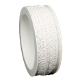 TRAKA ČIPKA BIJELA 10 MM x 10 M