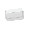 PLASTIČNA KUTIJA ZA SLASTICE/MACARONSE 8x5x5 CM PROZIRNA