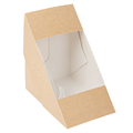 KARTONSKA KUTIJA ZA SENDVIČ (SANDWICH) BOX SA PROZOROM TRIPLE 