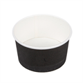 KARTONSKA POSUDICA ZA SLADOLED 180 ML 8,7X5,2 CM CRNA 50/1