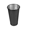 ČAŠA ZA KOKTEL 900 ML Ø 10,2x17,1 CM CRNA NEHRĐAJUĆI ČELIK