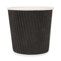 PAPIRNATA TERMO ČAŠA CRNA 120 ML Ø6,2/4,5x6 CM 40/1