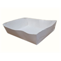 VIŠENAMJENSKA KARTONSKA POSUDICA BIJELA NEPROPUSNA 150x110x40 MM