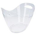 AKRILNI OVALNI VRČ ZA LED 3300 ML 27x20x20 CM PROZIRNI
