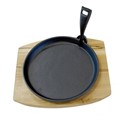 TAVA "COUNTRY-STYLE" + DRVENA TACNA 22 CM