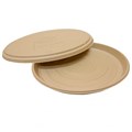 POKLOPAC KUTIJE ZA PIZZU OD ŠEĆERNE TRSKE ( T204.12) 36,4x1,9 CM