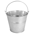MINI KANTICA ZA LED METALNA FI 14X14 CM SREBRNA
