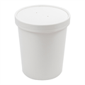 KARTONSKA POSUDA + POKLOPAC 960 ML BIJELA 25/1