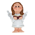 UKRASNA FIGURICA ANĐEO 6 CM