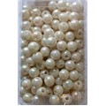 PERLA 8 MM BIJELA - ODSJAJ U BOJI