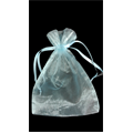 VREĆICA ORGANZA 12,5X17 SVJETLO PLAVA 12/1