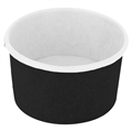KARTONSKA POSUDICA ZA SLADOLED CRNA 70 ML Ø 6,5x3,9 CM 50/1