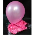 BALON METALIK ROZA 25,4 CM 50/1