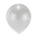 BALON METALIK 30 CM 50/1 BIJELI