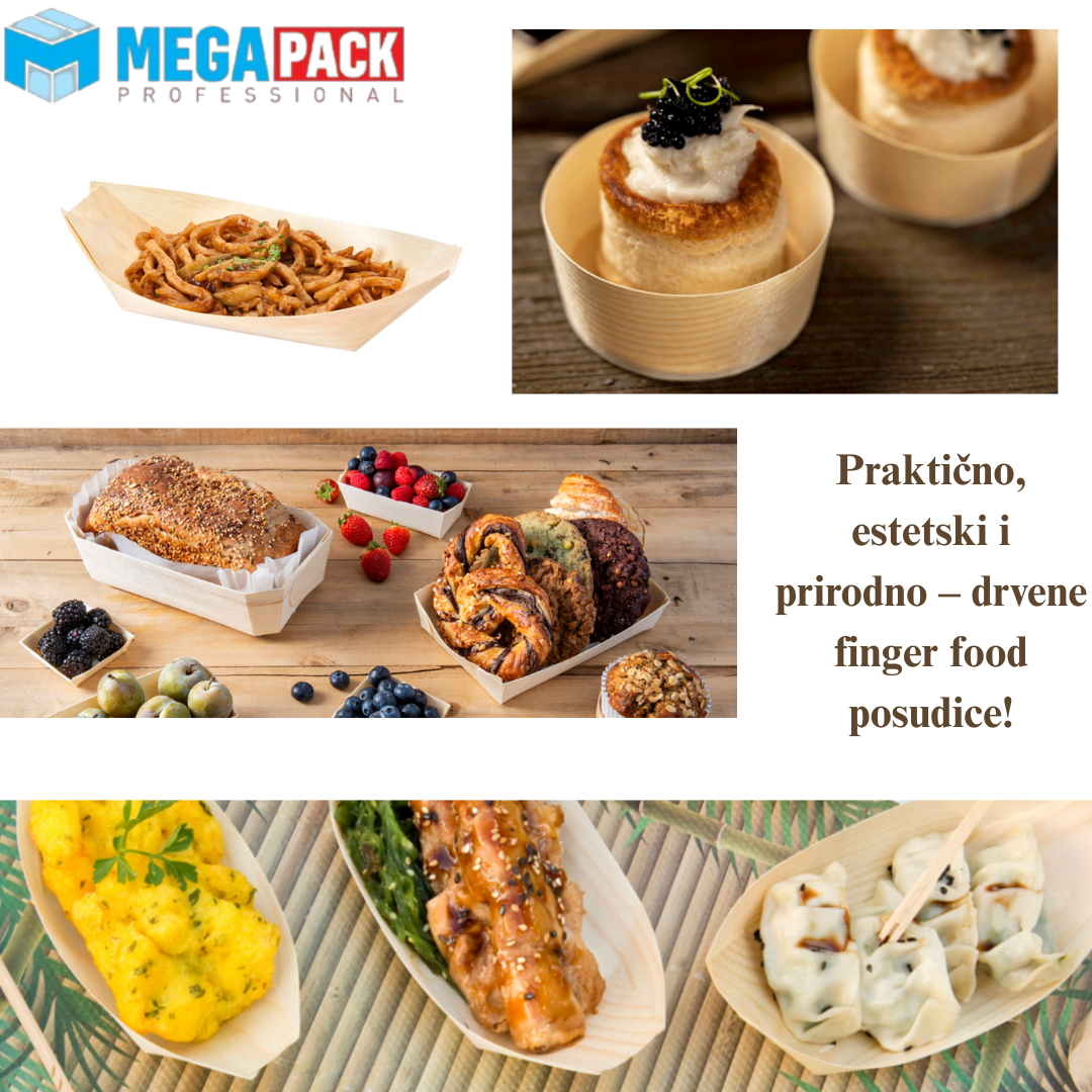 Drvene finger food posudice