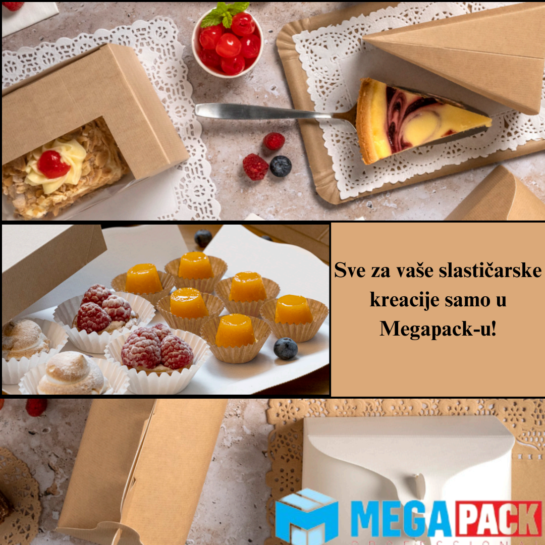 Ambalaža za vaše slastičarske kreacije