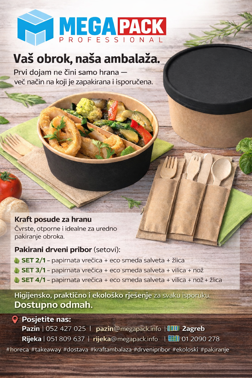 Profesionalna ambalaža za vrhunski dojam