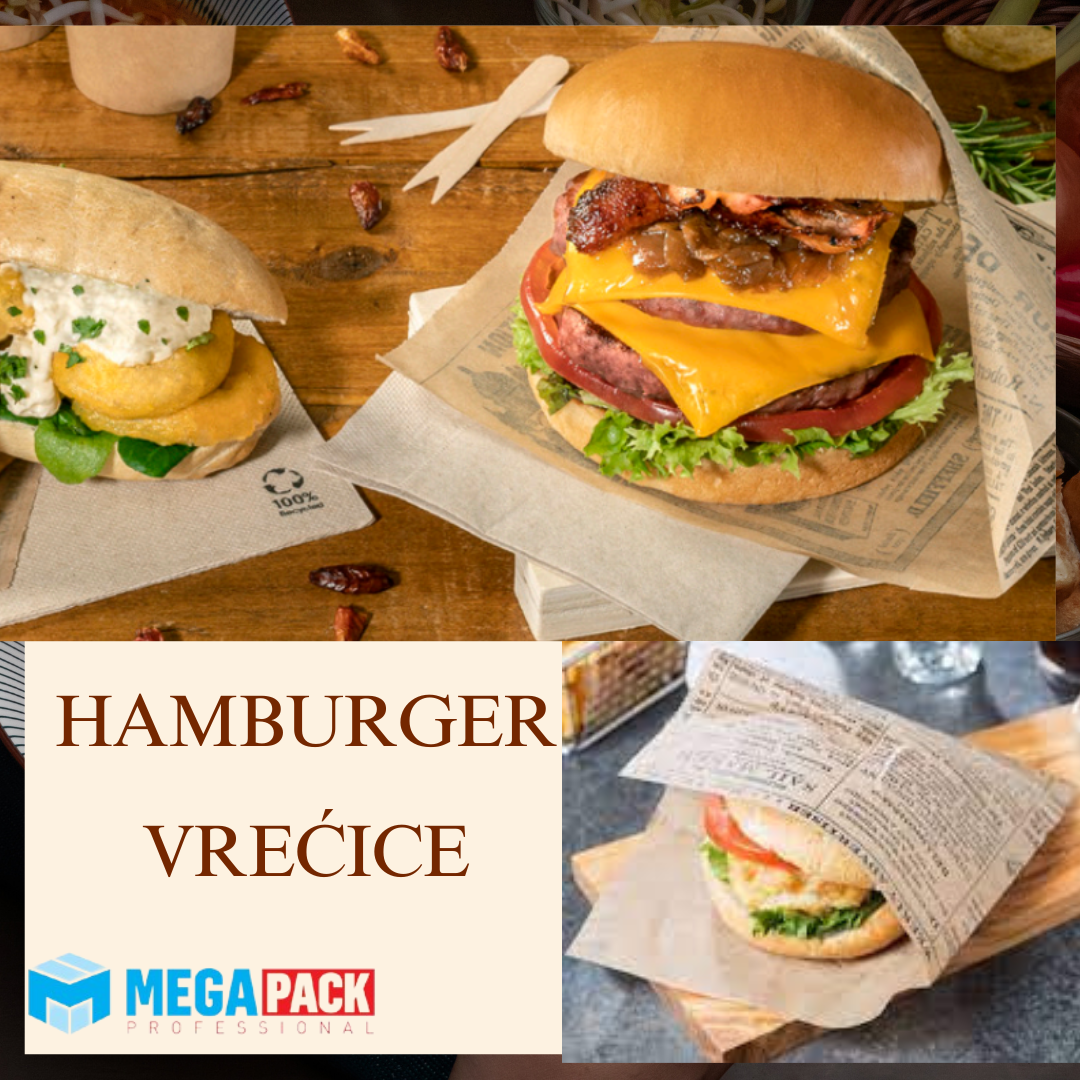 Papirnate hamburger vrećice