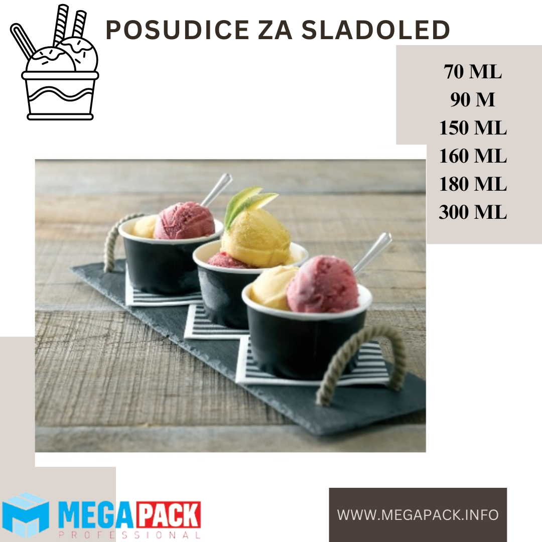 POSUDICE ZA SLADOLED