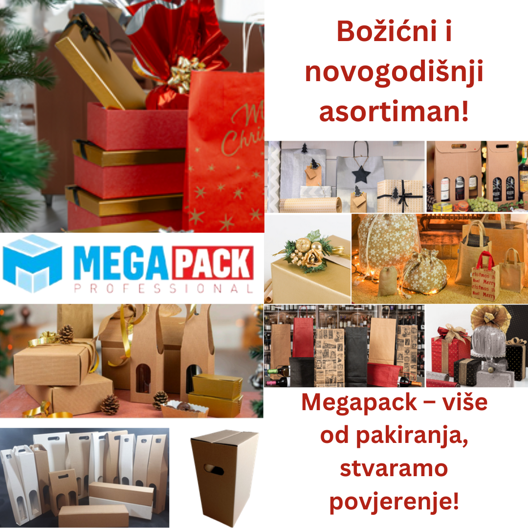 Sav božićni i novogodišnji asortiman u Megapacku-dostupan u par klikova!