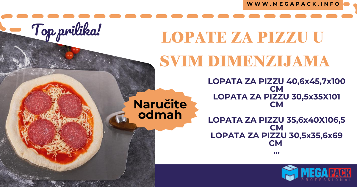 SVE ZA IZRADU PIZZA NA JEDNOM MJESTU