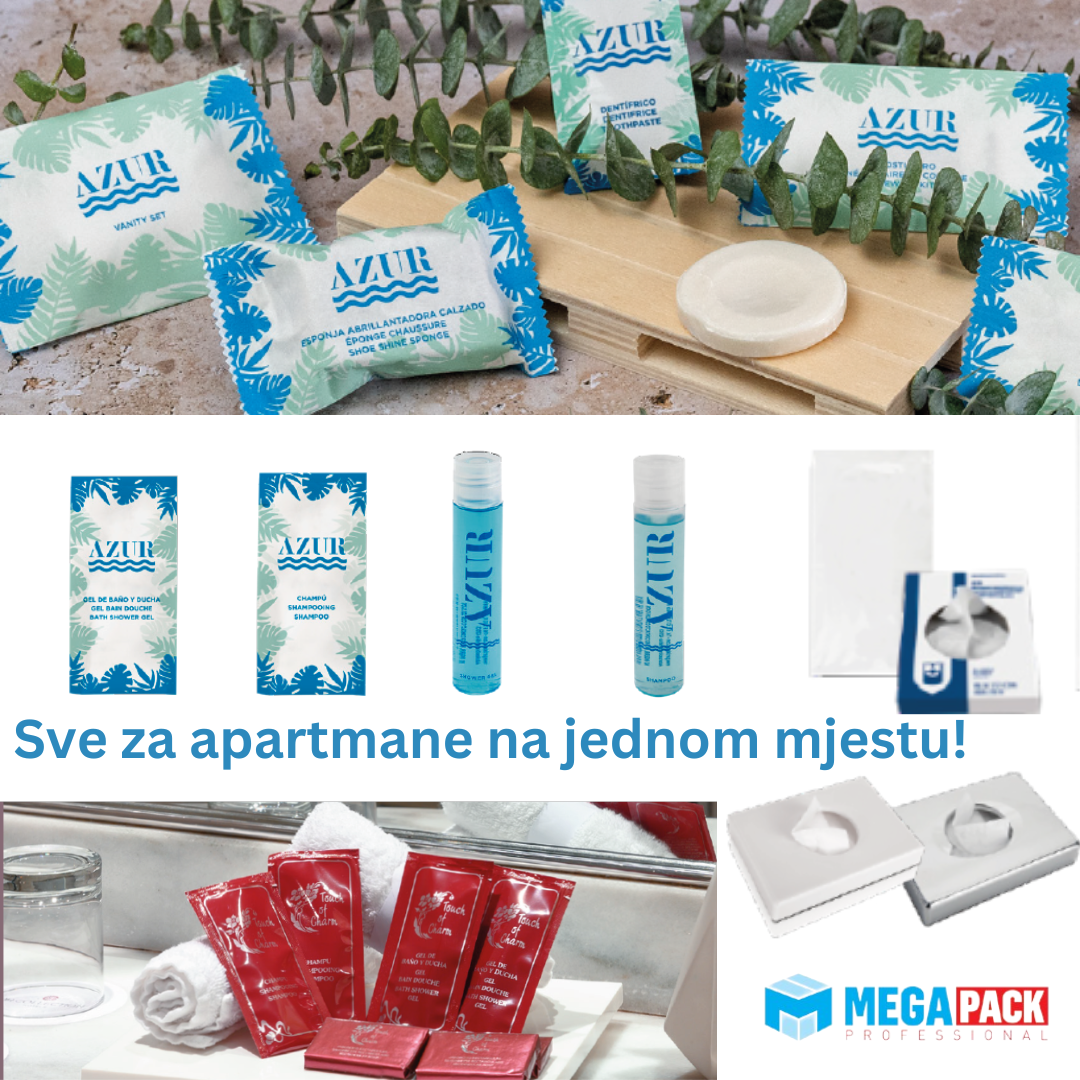Oprema za apartmane te objekte za iznajmljivanje