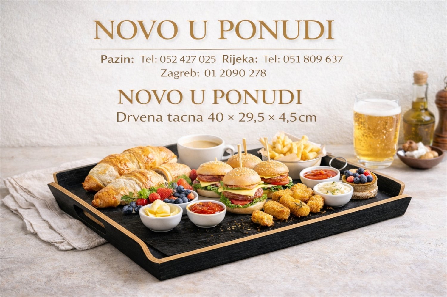 Premium dojam na svakom stolu