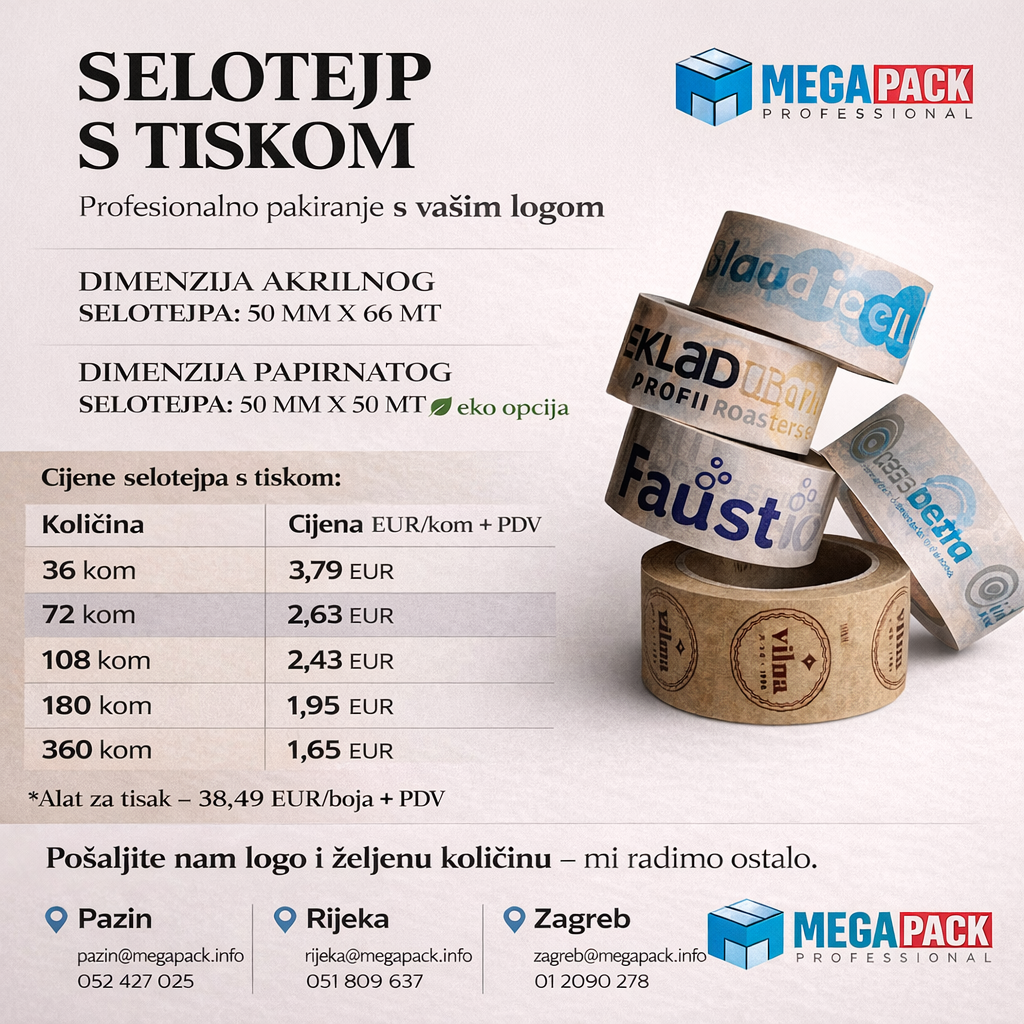 Vaš brend već putuje s paketom,