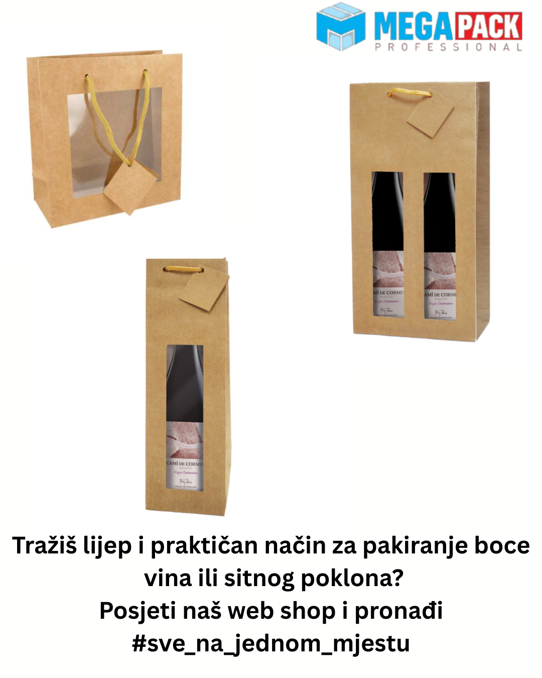 Elegantno i praktično pakiranje za vaše proizvode ili poklone