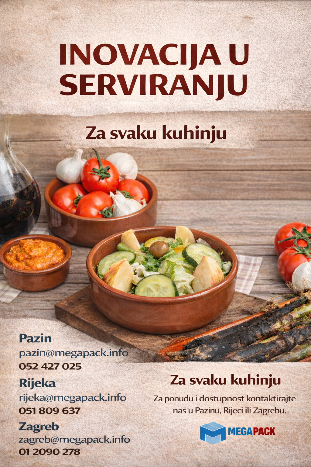 Keramička posuda za profesionalno i elegantno serviranje