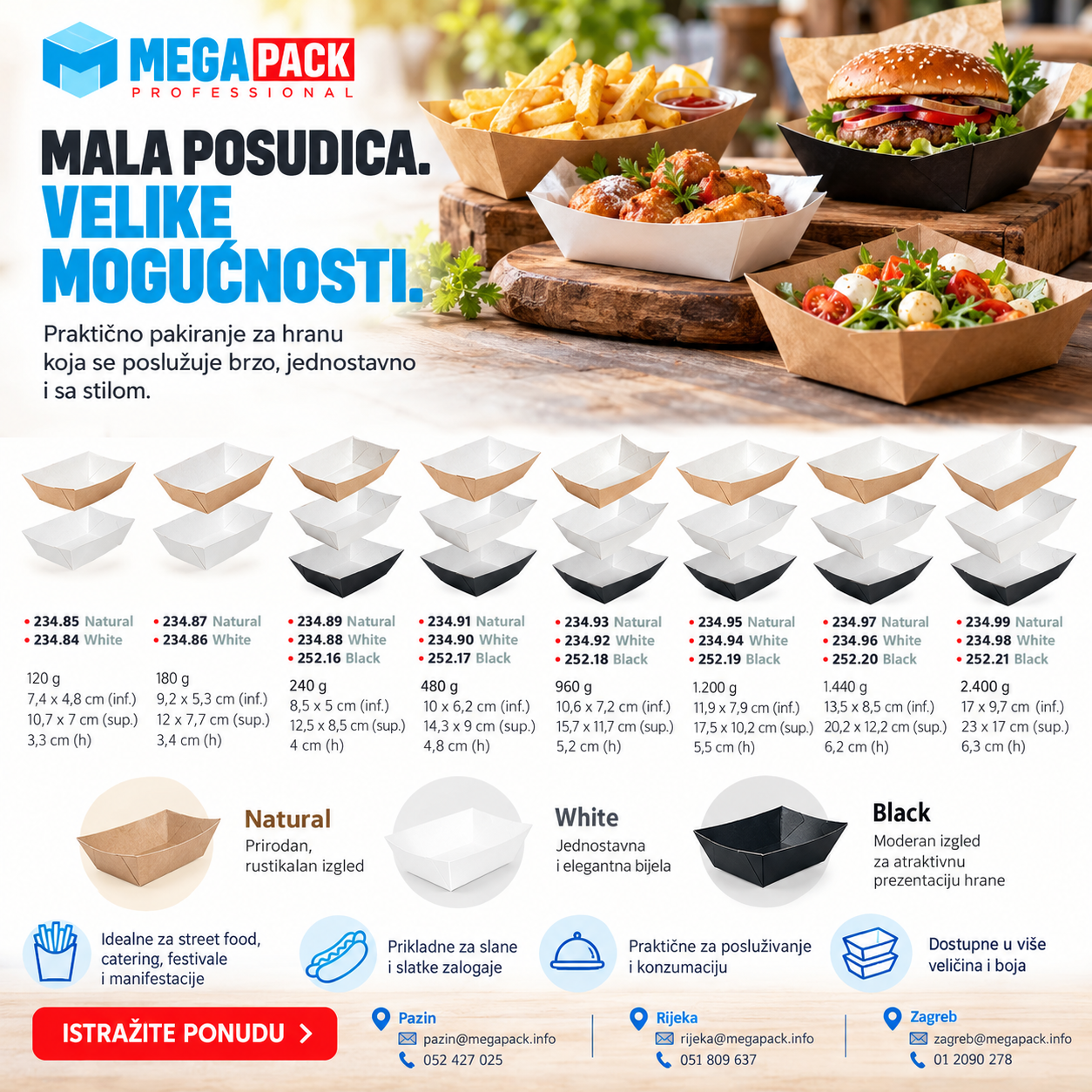 ZA HRANU KOJA SE JEDE U POKRETU