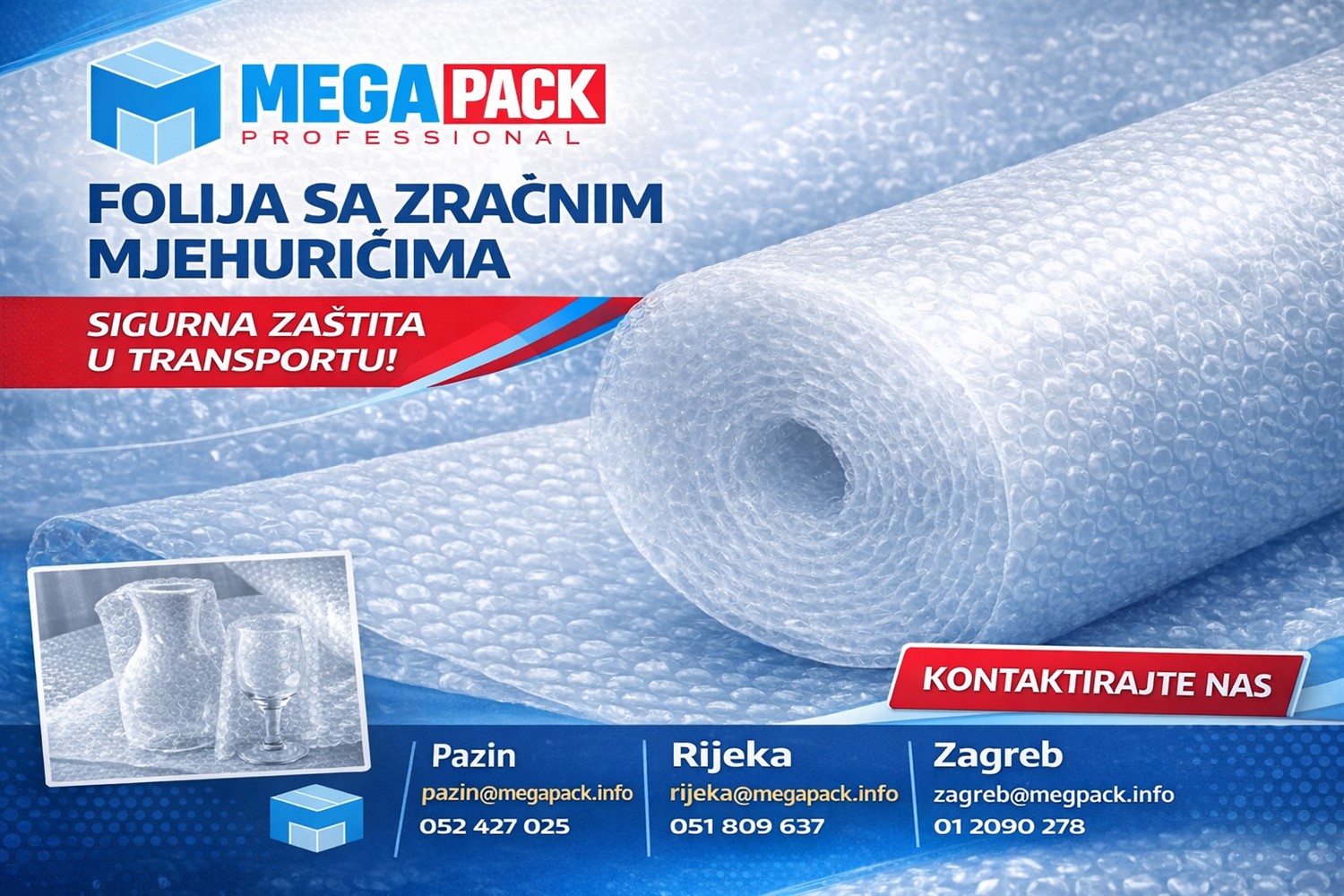 FOLIJA SA ZRAČNIM MJEHURIĆIMA