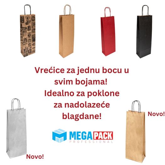 PAPIRNATE VREĆICE ZA BOCU