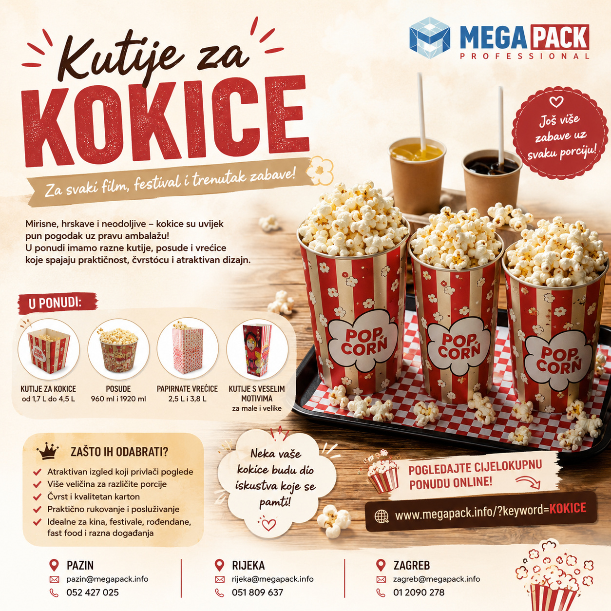 AMBALAŽA ZA KOKICE KOJA PRIVLAČI POGLEDE I ODUŠEVLJAVA GOSTE