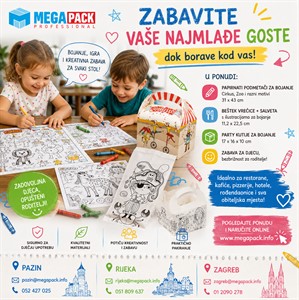 ZABAVITE VAŠE NAJMLAĐE GOSTE DOK BORAVE KOD VAS