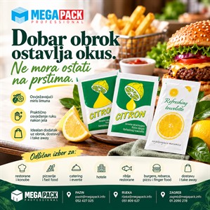 Vlažne maramice s mirisom limuna