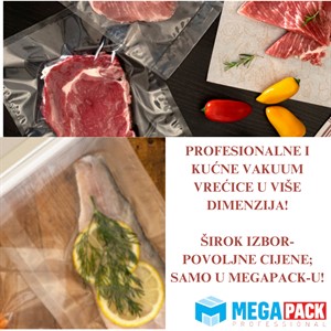 Vakuum vrećice za zaštitu i skladištenje hrane