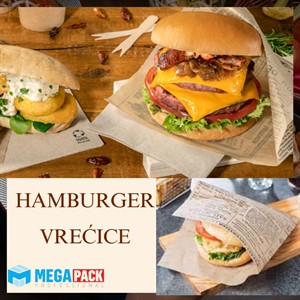 Papirnate hamburger vrećice