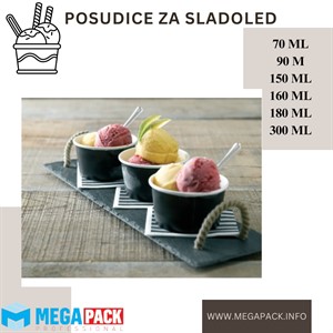 POSUDICE ZA SLADOLED