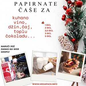 PAPIRNATE ČAŠE ZA TOPLE NAPITKE
