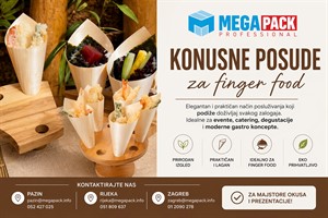 Konusne posude za finger food