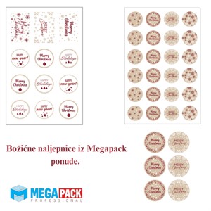 Božićne vinil naljepnice