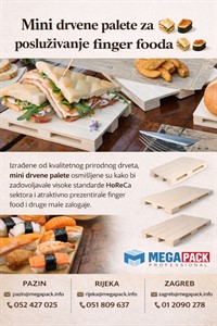 Mini drvene palete za serviranje
