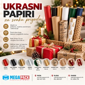 UKRASNI PAPIRI ZA ZAMATANJE
