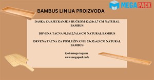 BAMBUS LINIJA PROIZVODA
