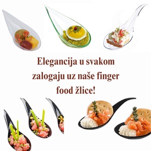 FINGER FOOD ŽLICE